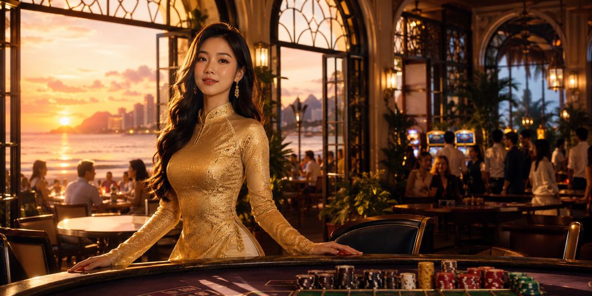 Không gian giải trí casino hiện đại tại Đà Nẵng với phong cách Việt Nam