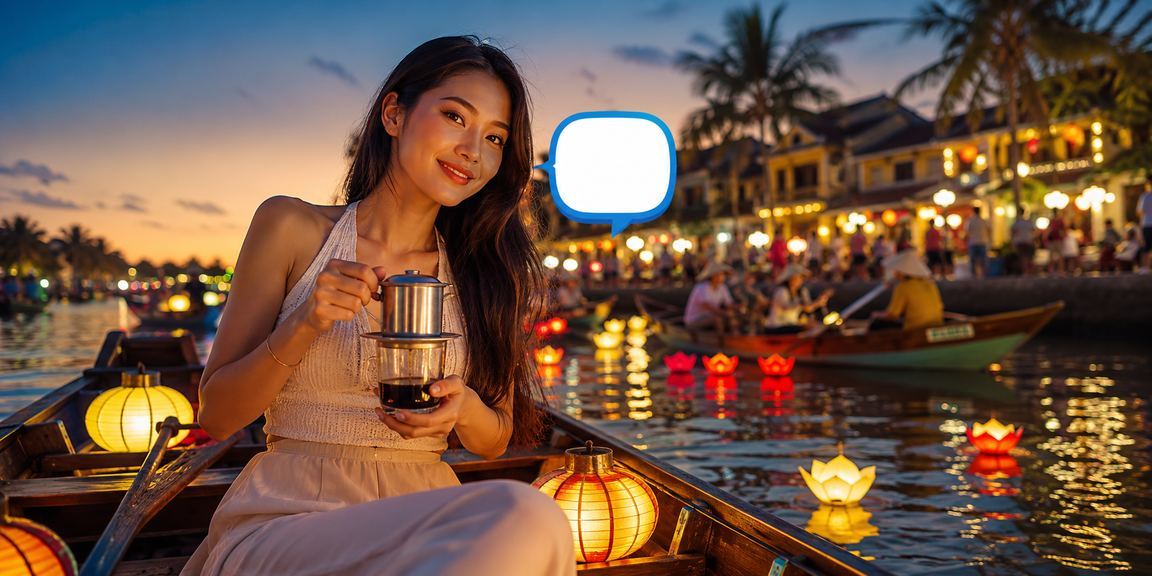 Người dùng xem kèo bóng rổ tại quán cà phê Hội An với xsminh